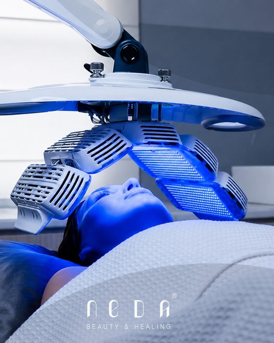 Blue LED light therapy for acne Blue LED light therapy for acne